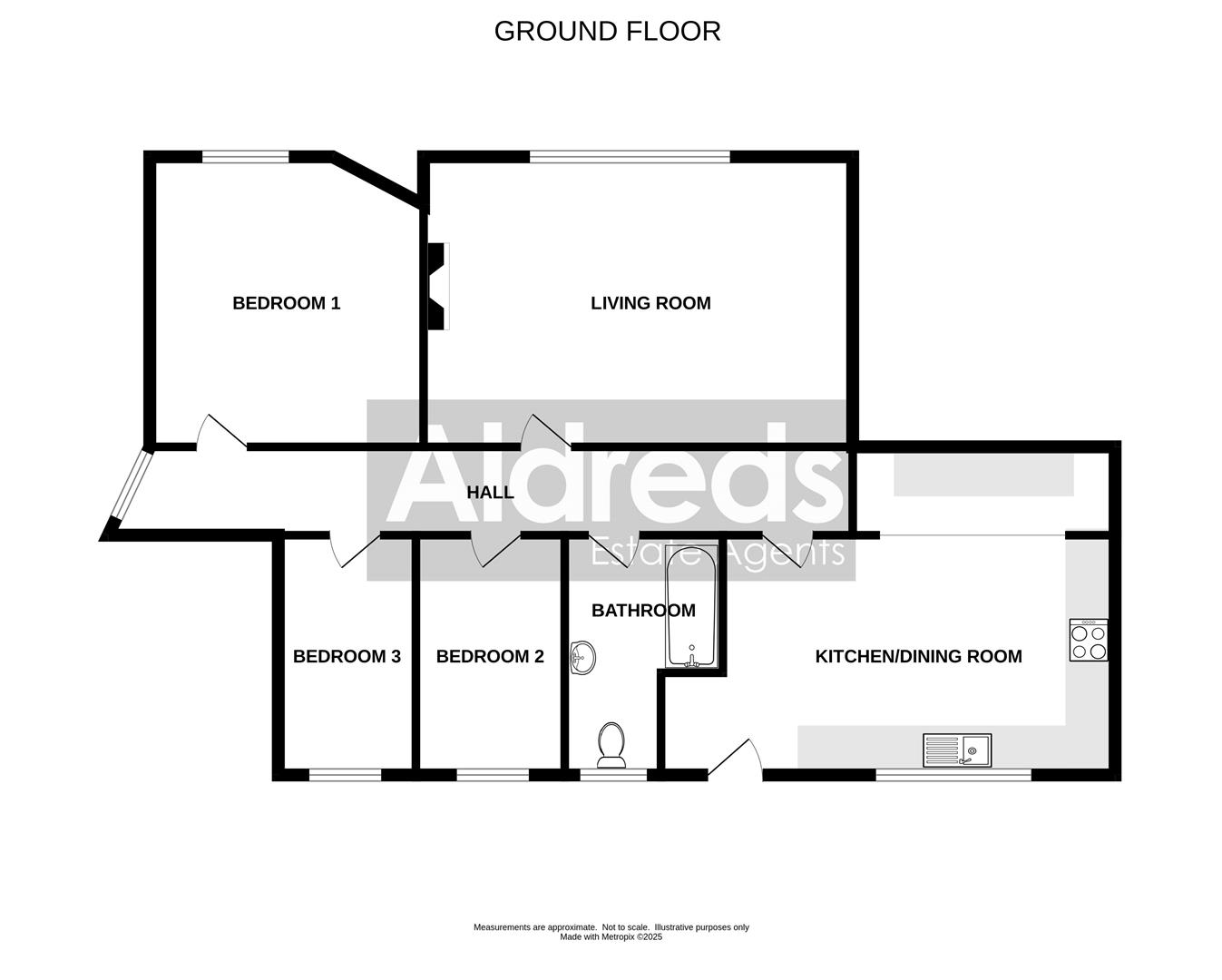 Flat 2, 73, Southtown Road, Great Yarmouth floorplan