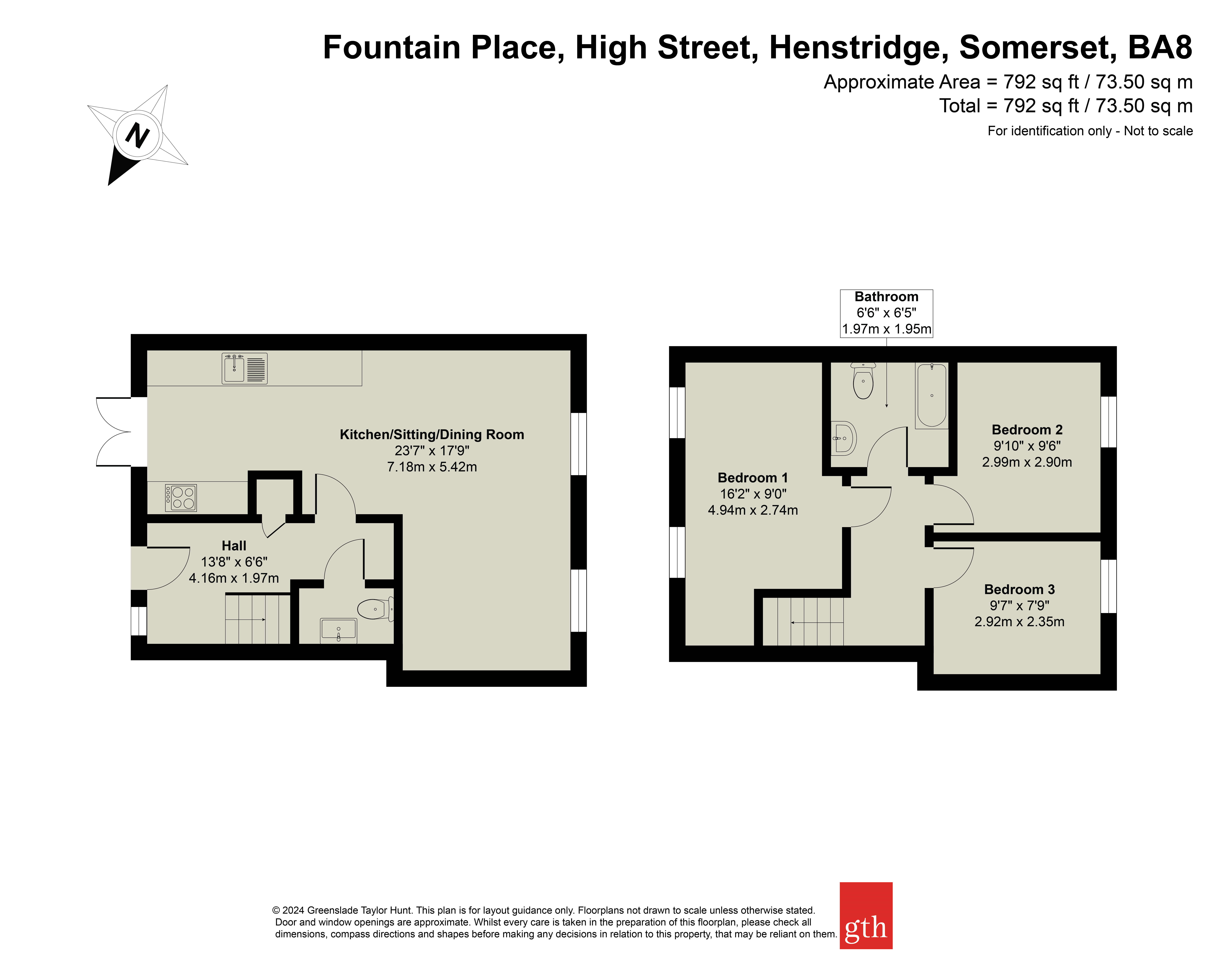 4 Fountain Place,, High Street, Templecombe floorplan