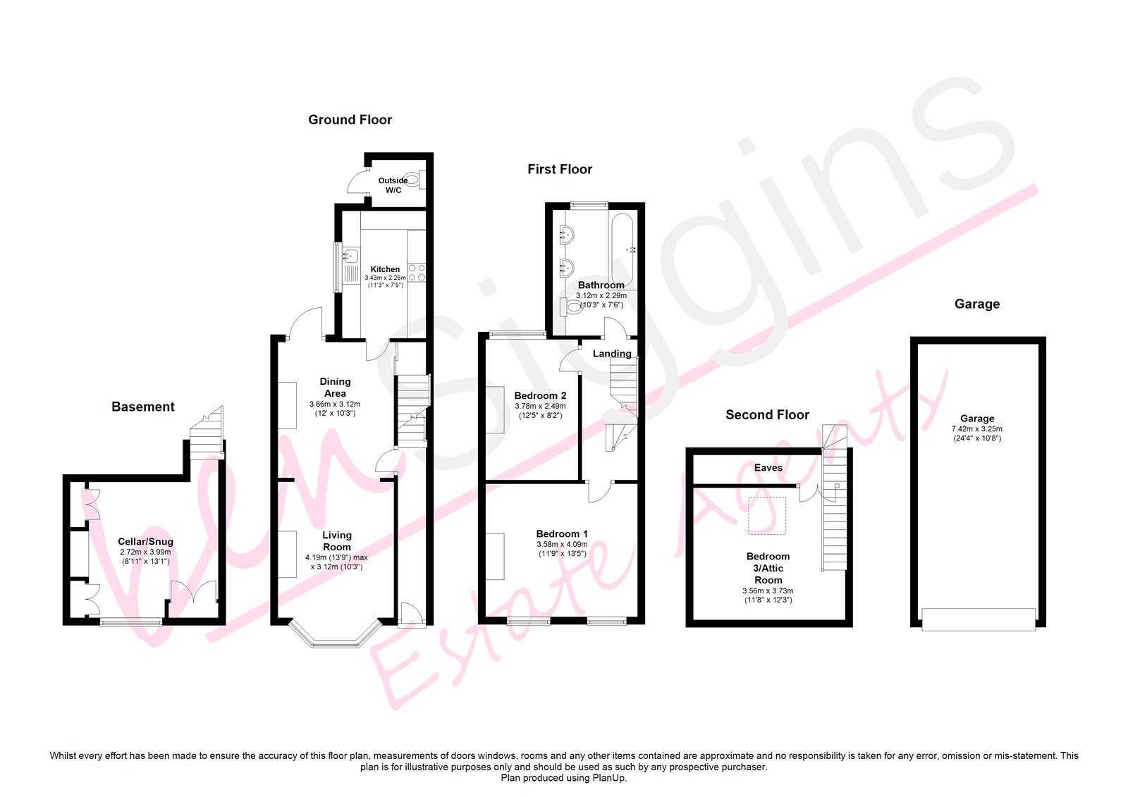 3 Bedrooms Terraced house for sale in Victoria Street, Maidstone, Kent ME16