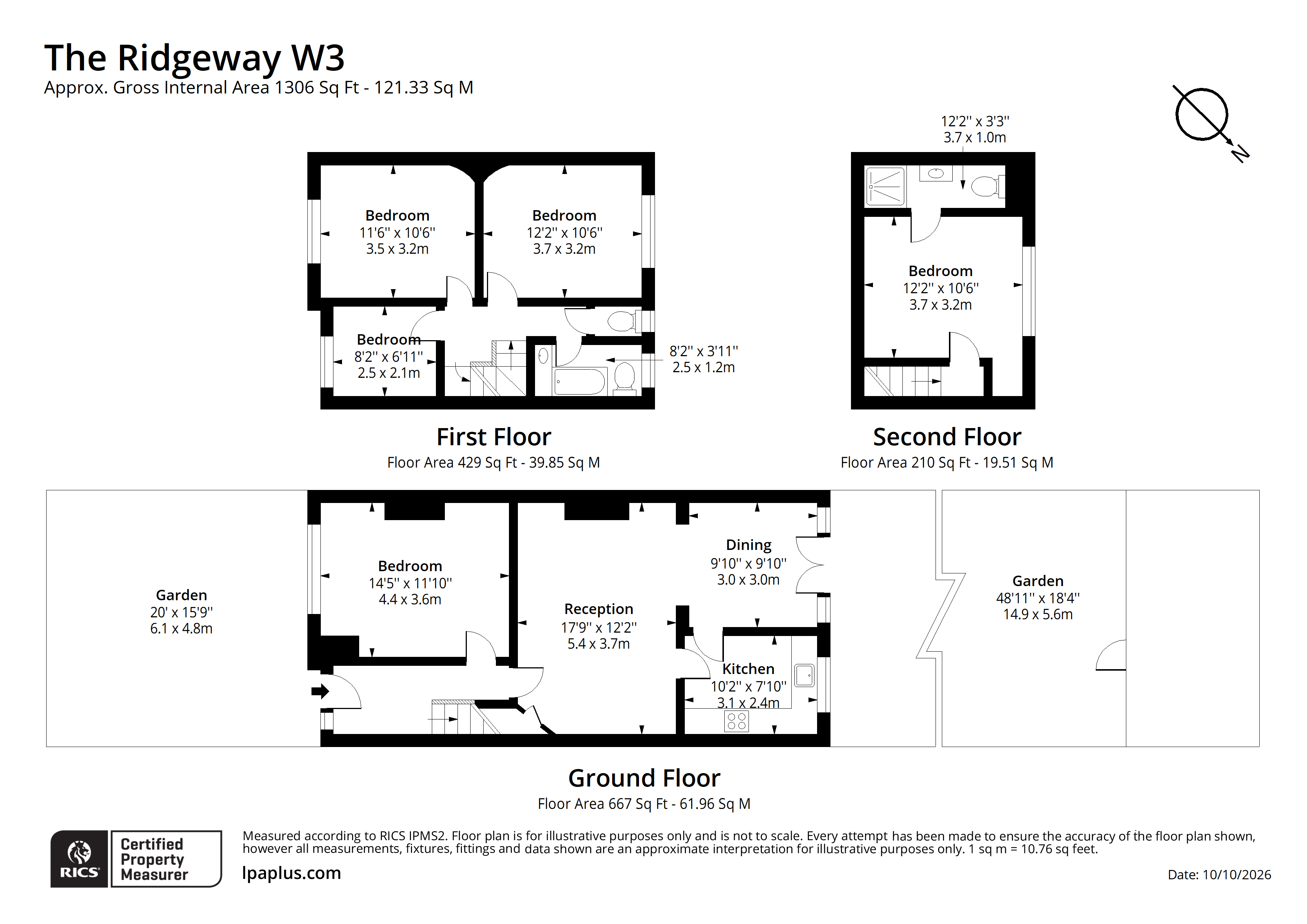 The Ridgeway, Acton floorplan