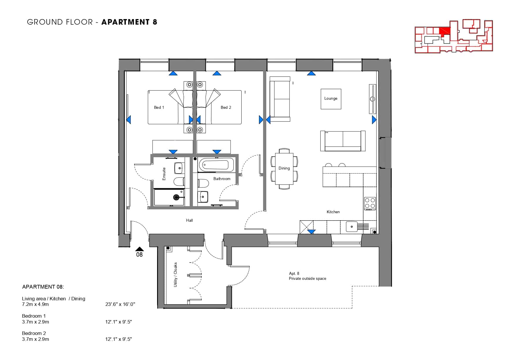 Plot 8, Tempus At Parc Y Coleg, Lodge Road, Caerleon floorplan