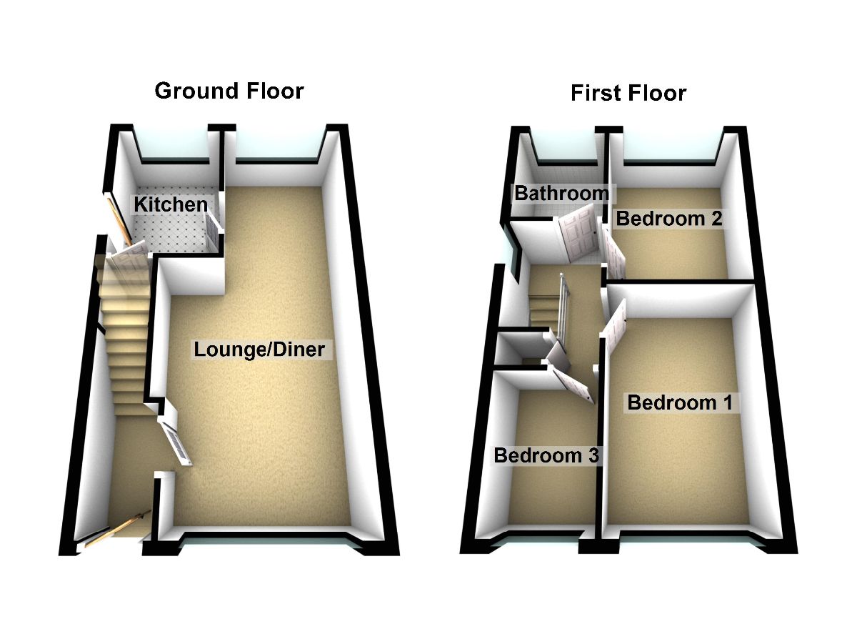 48 Hough Side Road, Leeds floorplan