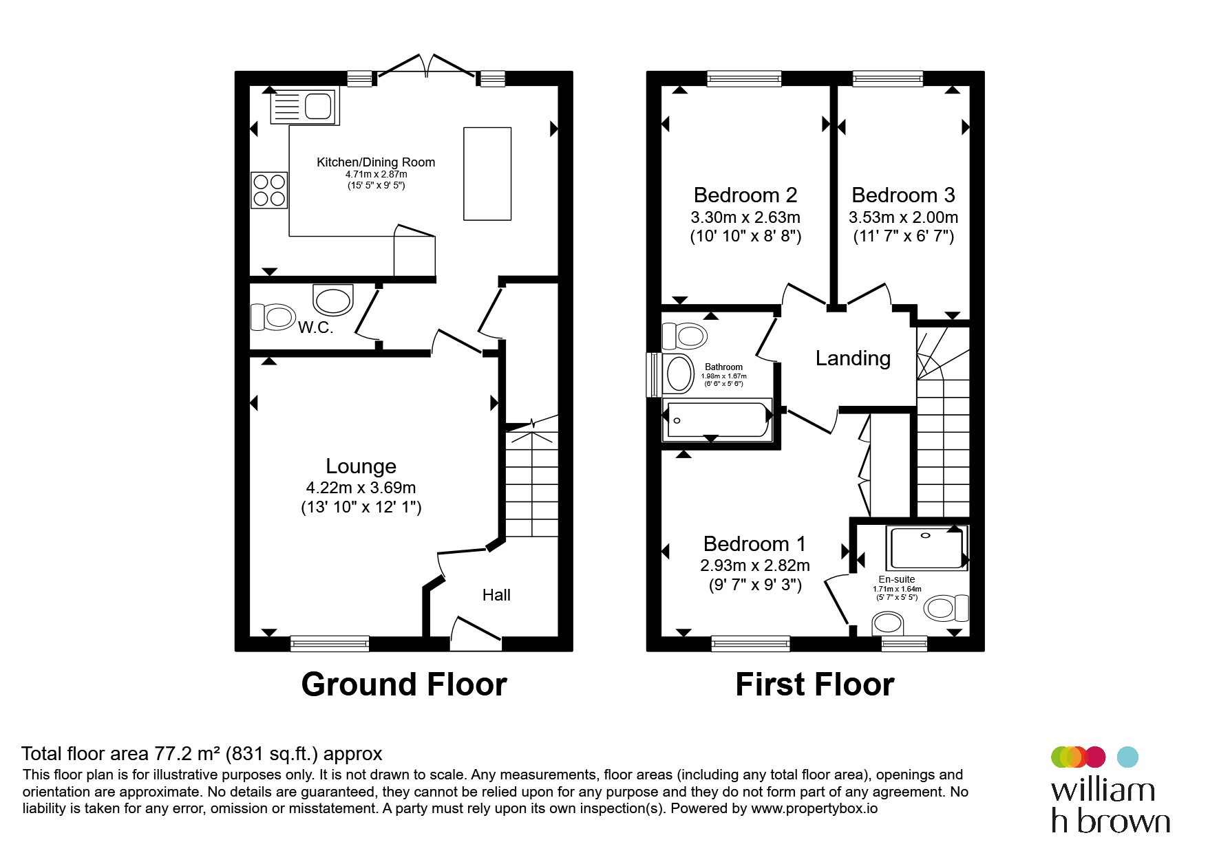 17, Buzzard Avenue, Mexborough floorplan