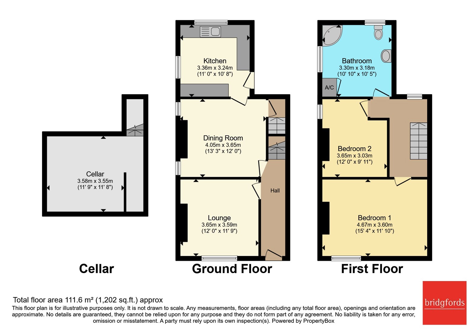 7, Castle View, Staffordshire floorplan