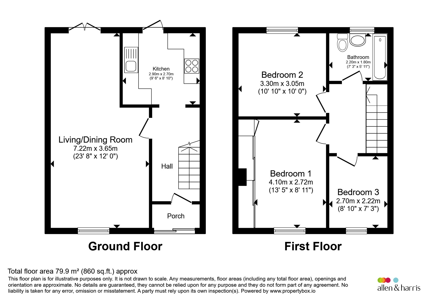 132, Sundridge Park, Bristol floorplan
