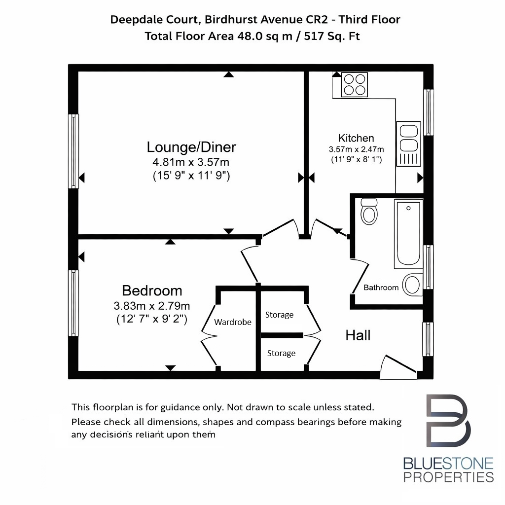 Copy, 10, Deepdale Court, South Croydon floorplan
