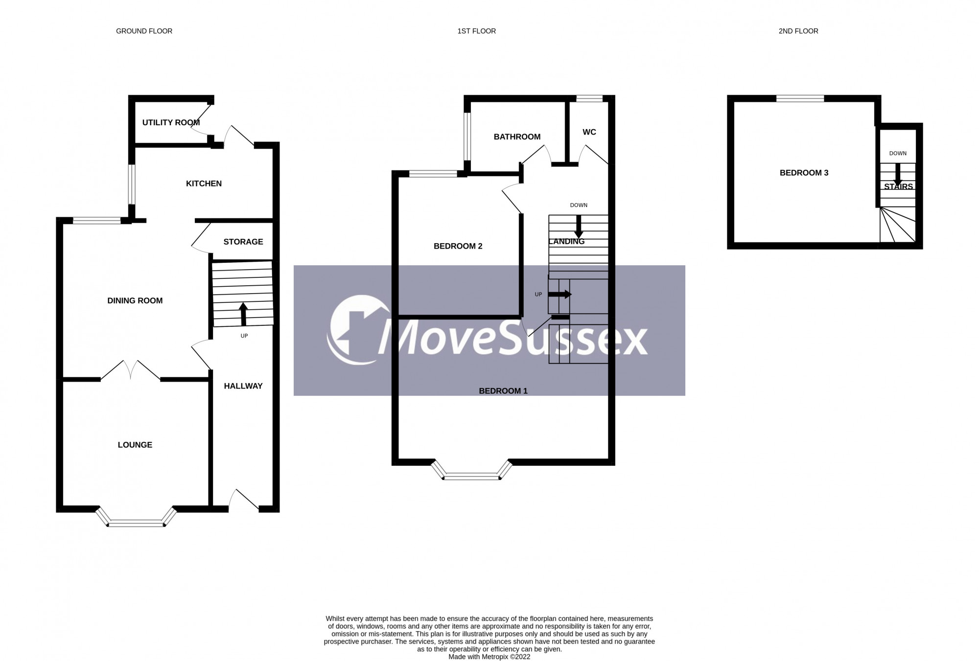 Sydney Road, Eastbourne, East Sussex BN22, 3 bedroom terraced house for