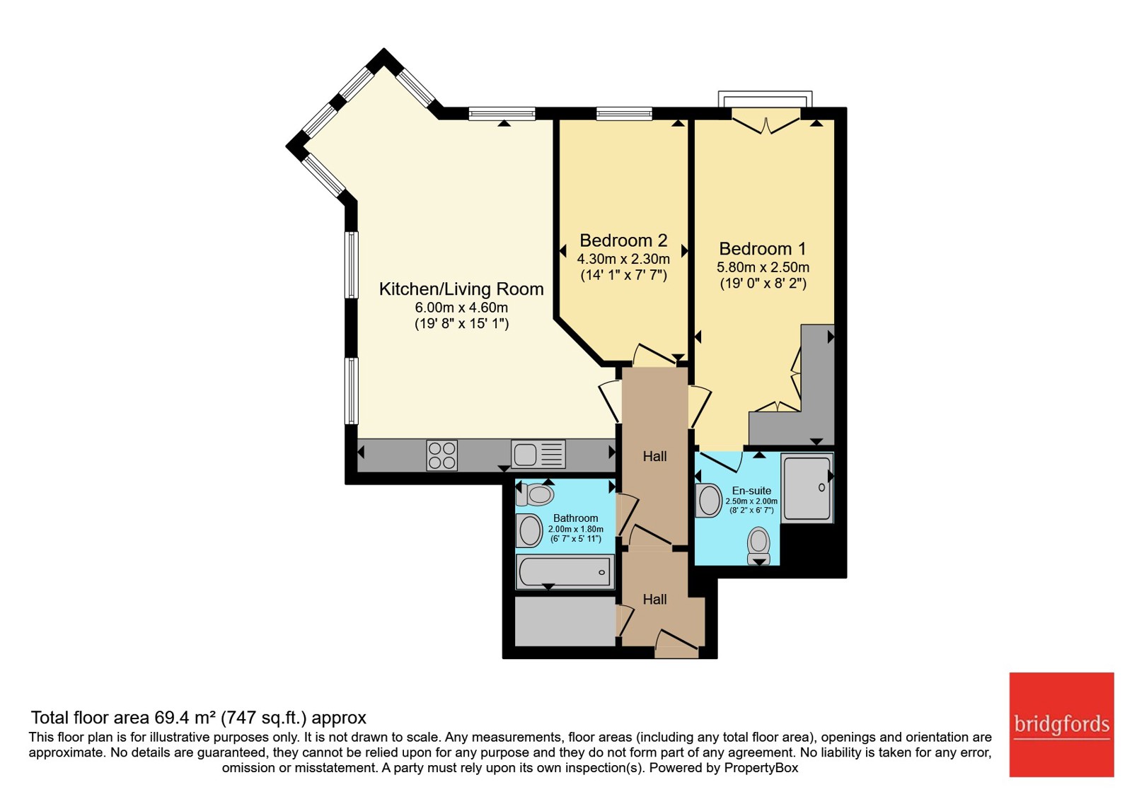 1 Wolverton House,, George Street, Cheshire floorplan