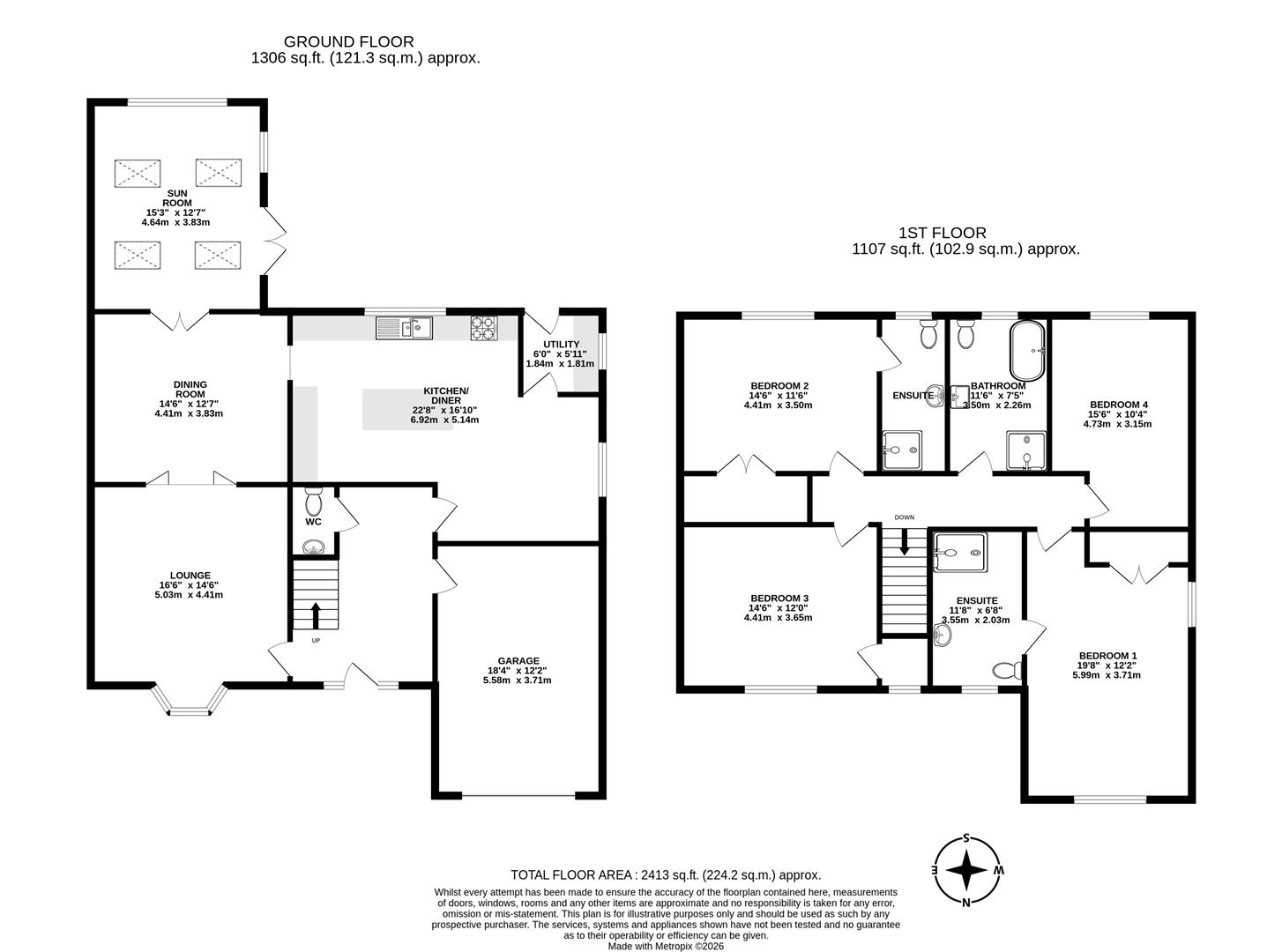 29, The Rookery, Gainsborough floorplan