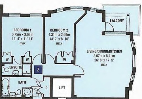 2 Bedrooms Flat to rent in Uxbridge Road, Ealing, London W5