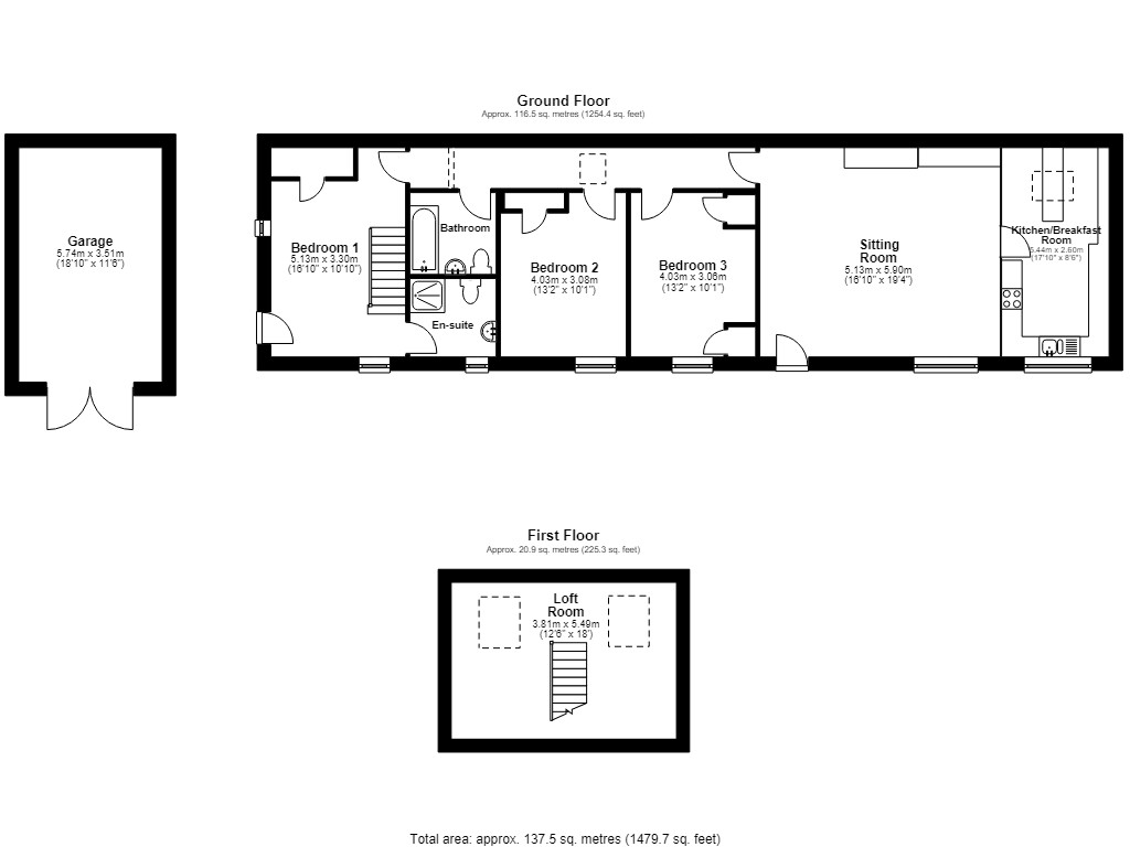 Ploughmans Barn, Arthurs Bridge Farm, Shepton Mallett floorplan