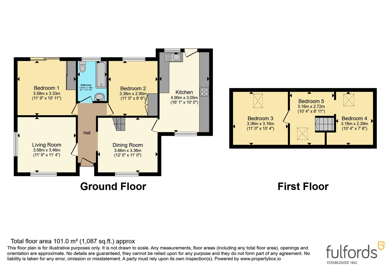 113, Howard Road, Devon floorplan