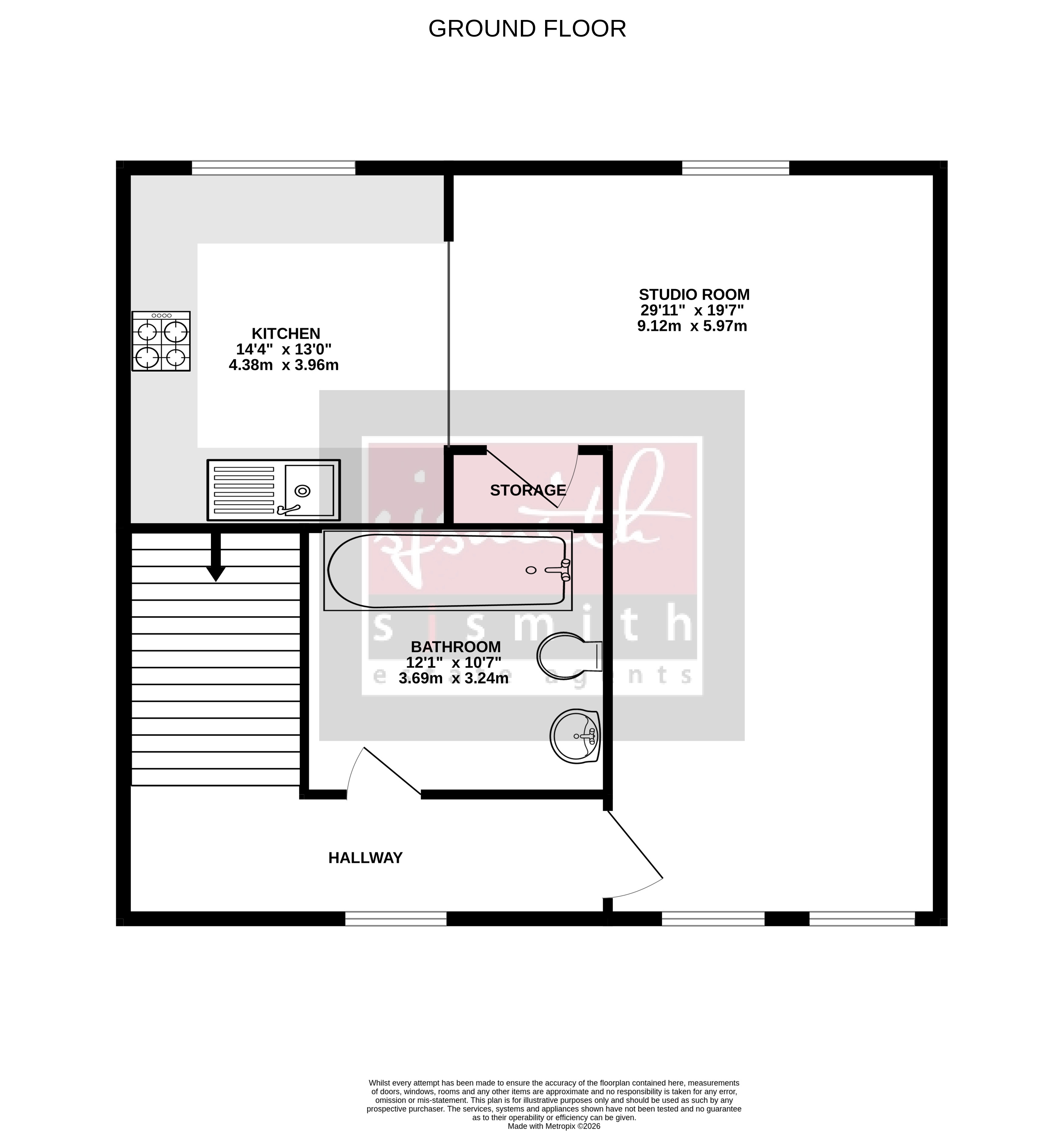 14, Padbury Close, Feltham floorplan