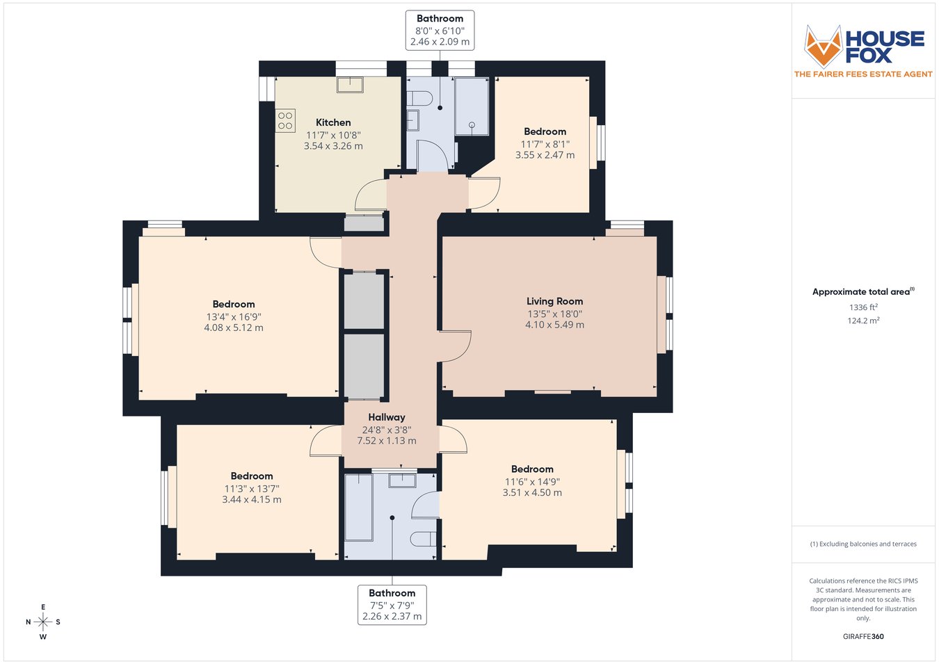 St Cuthberts Mansions, Southside, Weston-Super-Mare floorplan