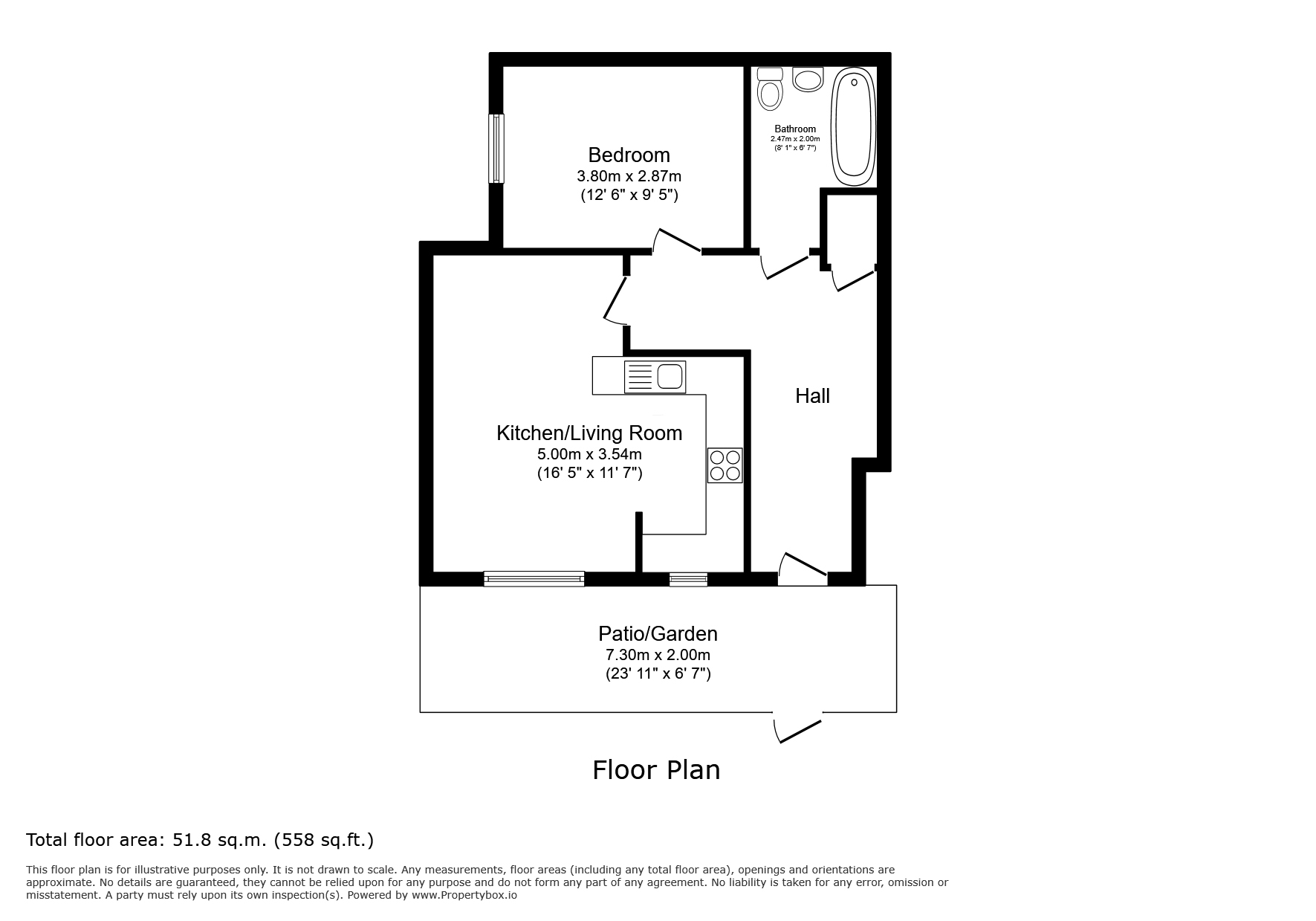 5, Princes Close, London floorplan