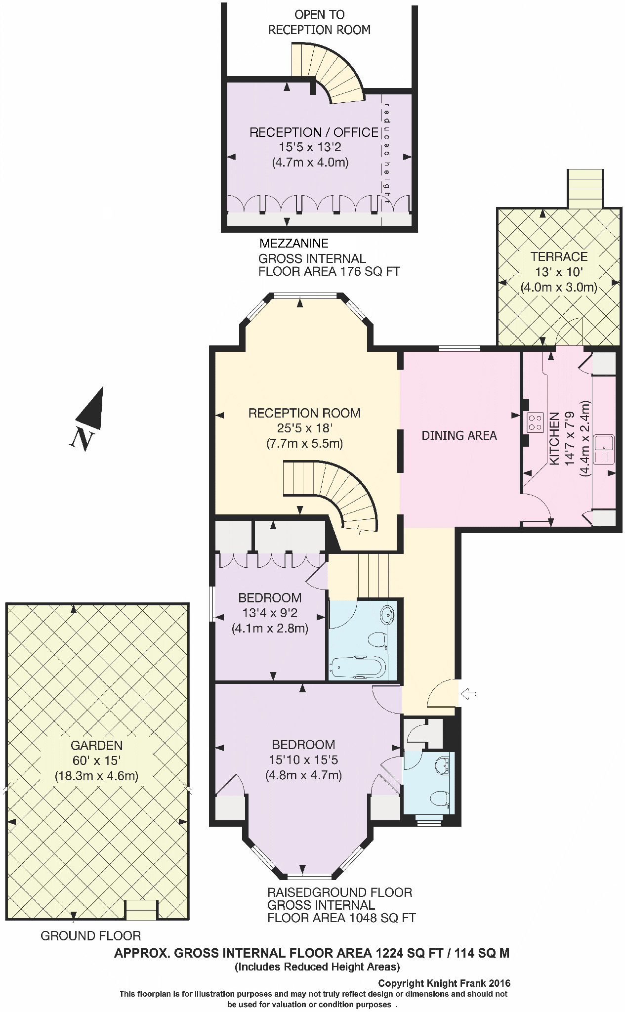 Fellows Road, Belsize Park floorplan
