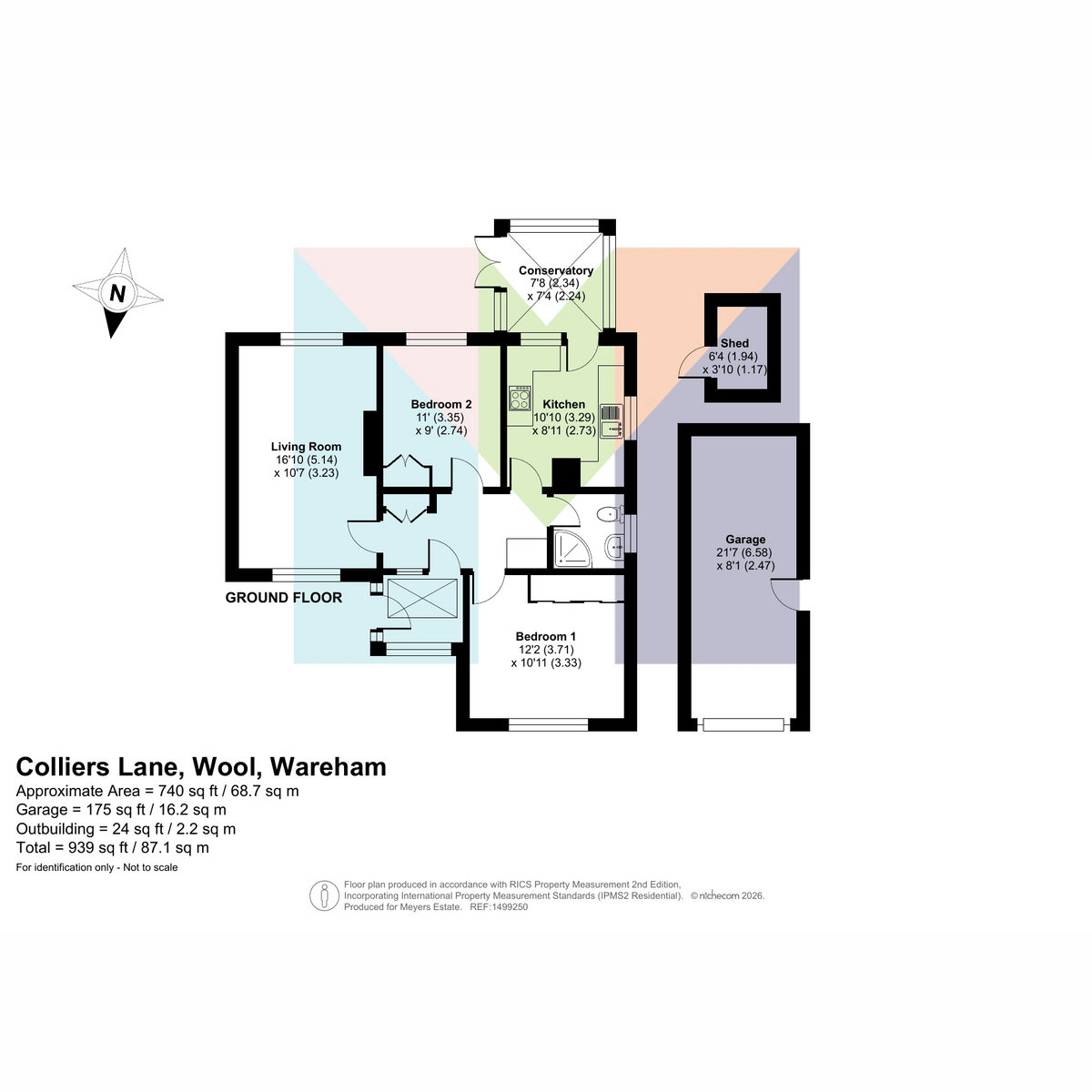 Playcross, Colliers Lane, Wareham floorplan