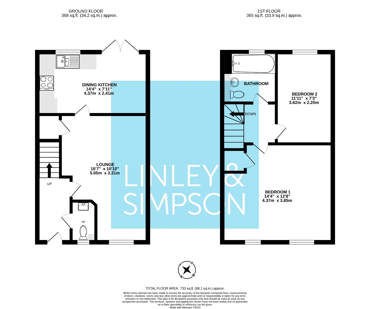 35, Ewden Street, York floorplan