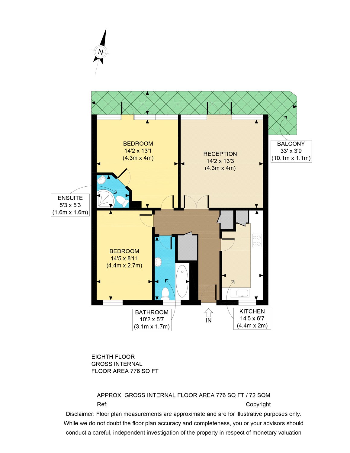 2 Bedrooms Flat to rent in Gerry Raffles Square, London E15
