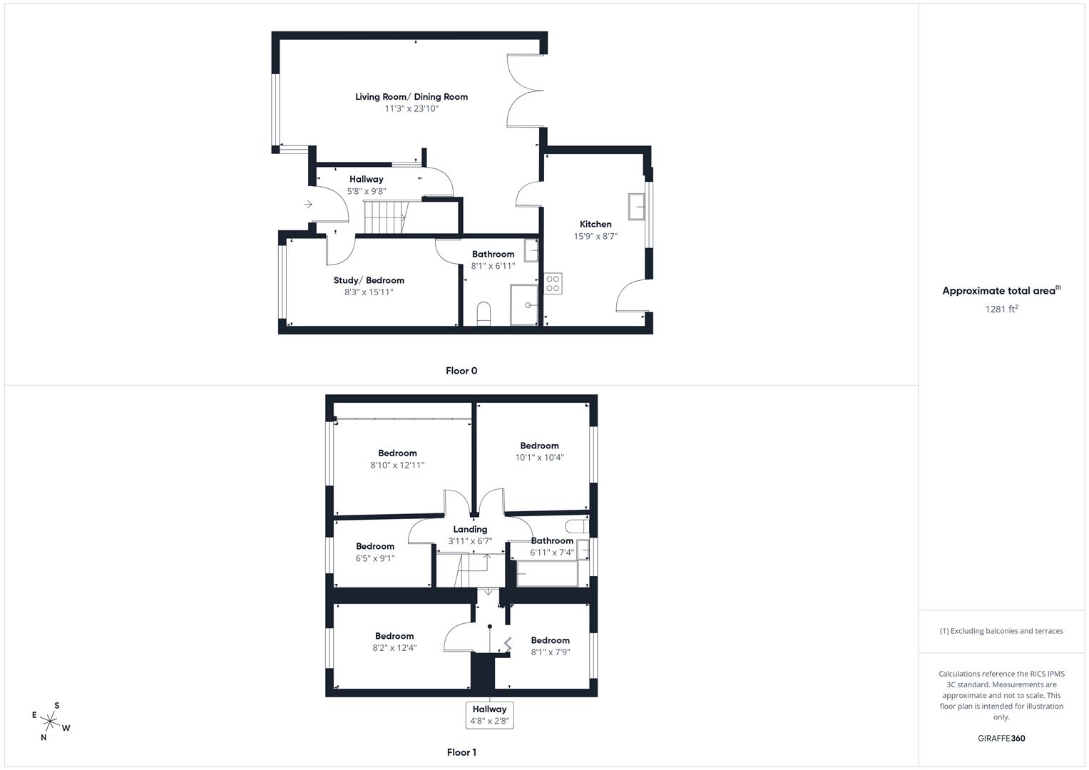 42, Bideford Road, Ruislip floorplan