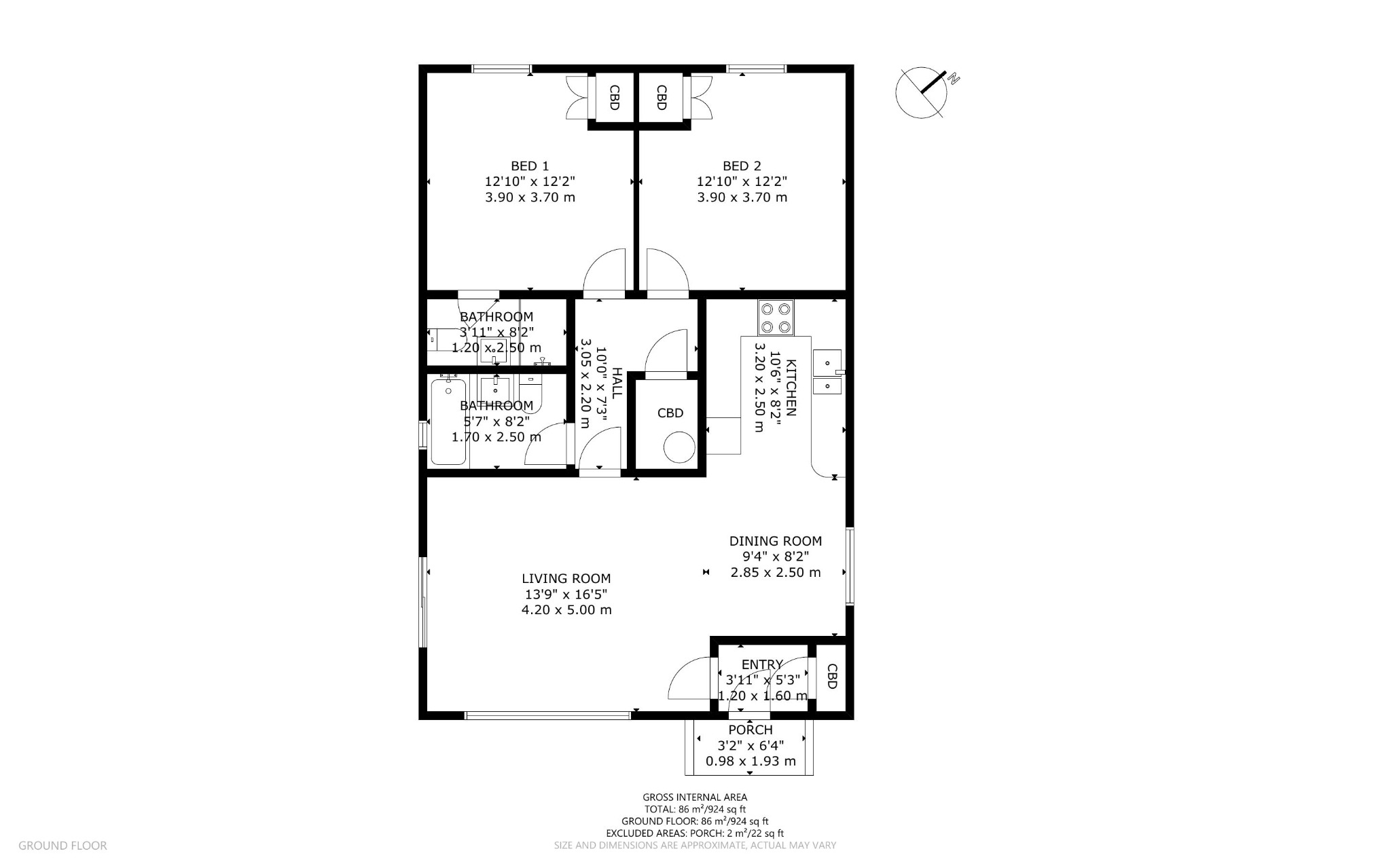 Glen Ormidale (G4 - Week 1), Auchrannie Country Club, Brodick floorplan