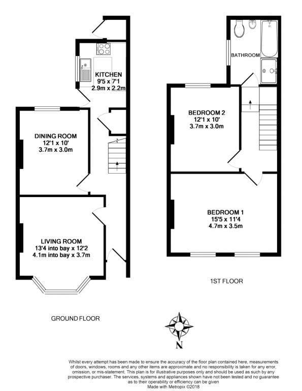 2 Bedrooms Terraced house for sale in Ash Road, Aldershot GU12