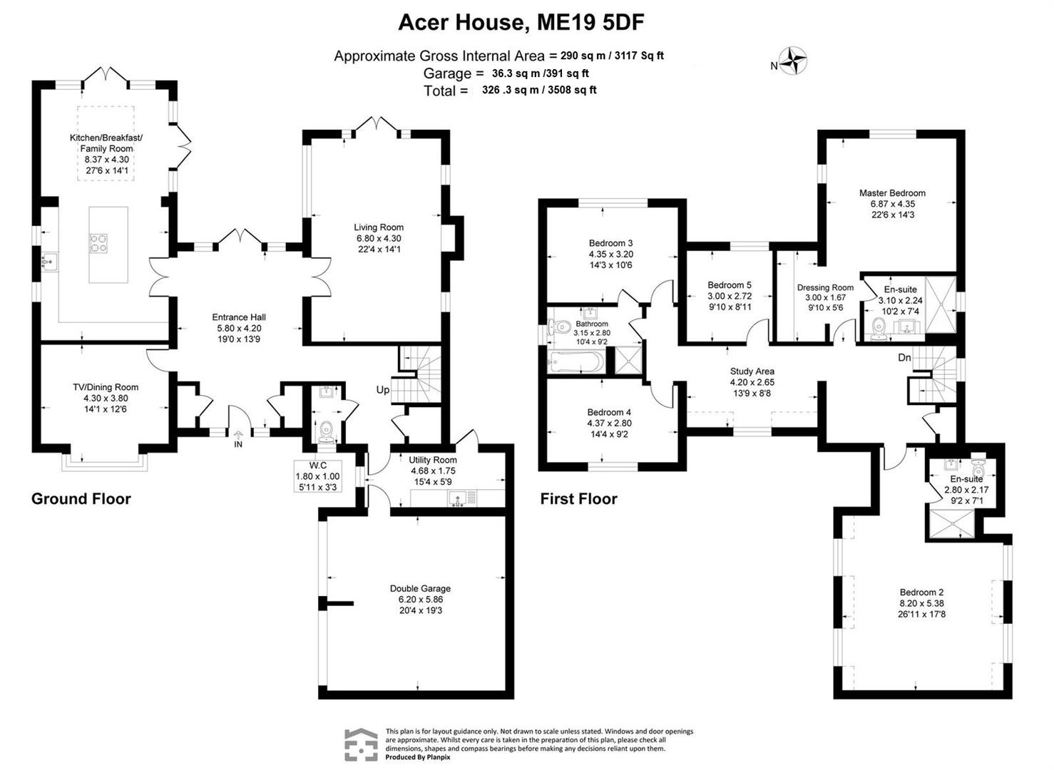 Acer House, East Street, West Malling floorplan