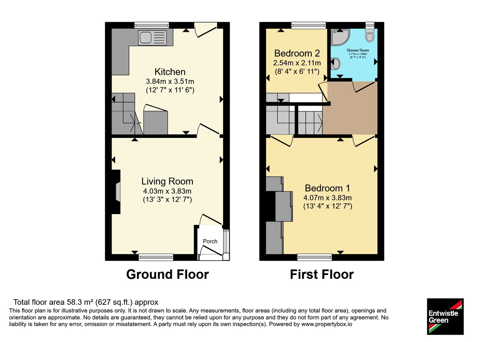 15, Cross Ormrod Street, Lancashire floorplan