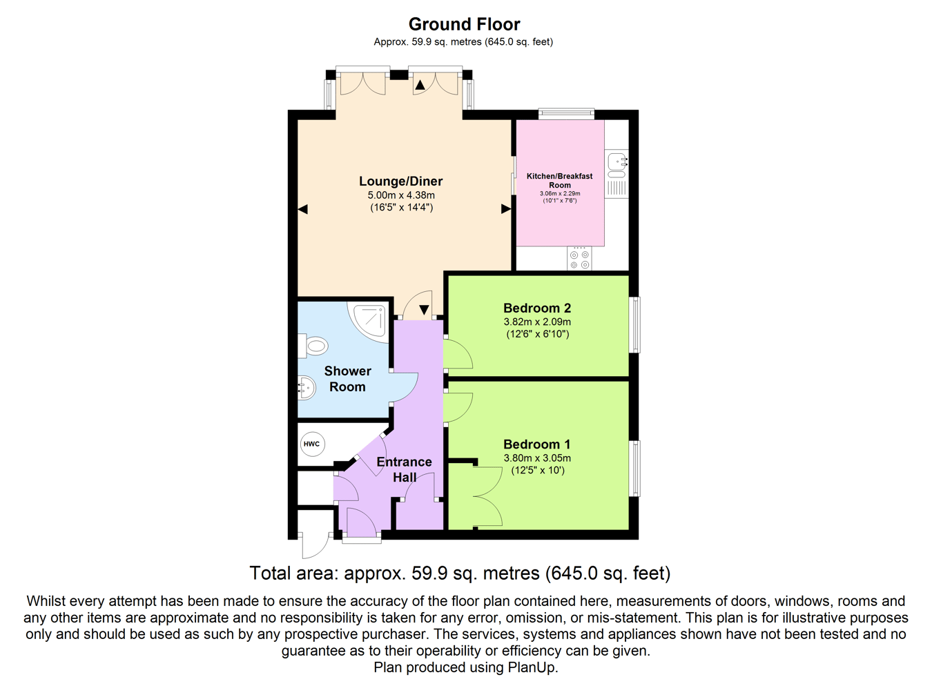 Rectory Court, Churchfields, Cheltenham floorplan