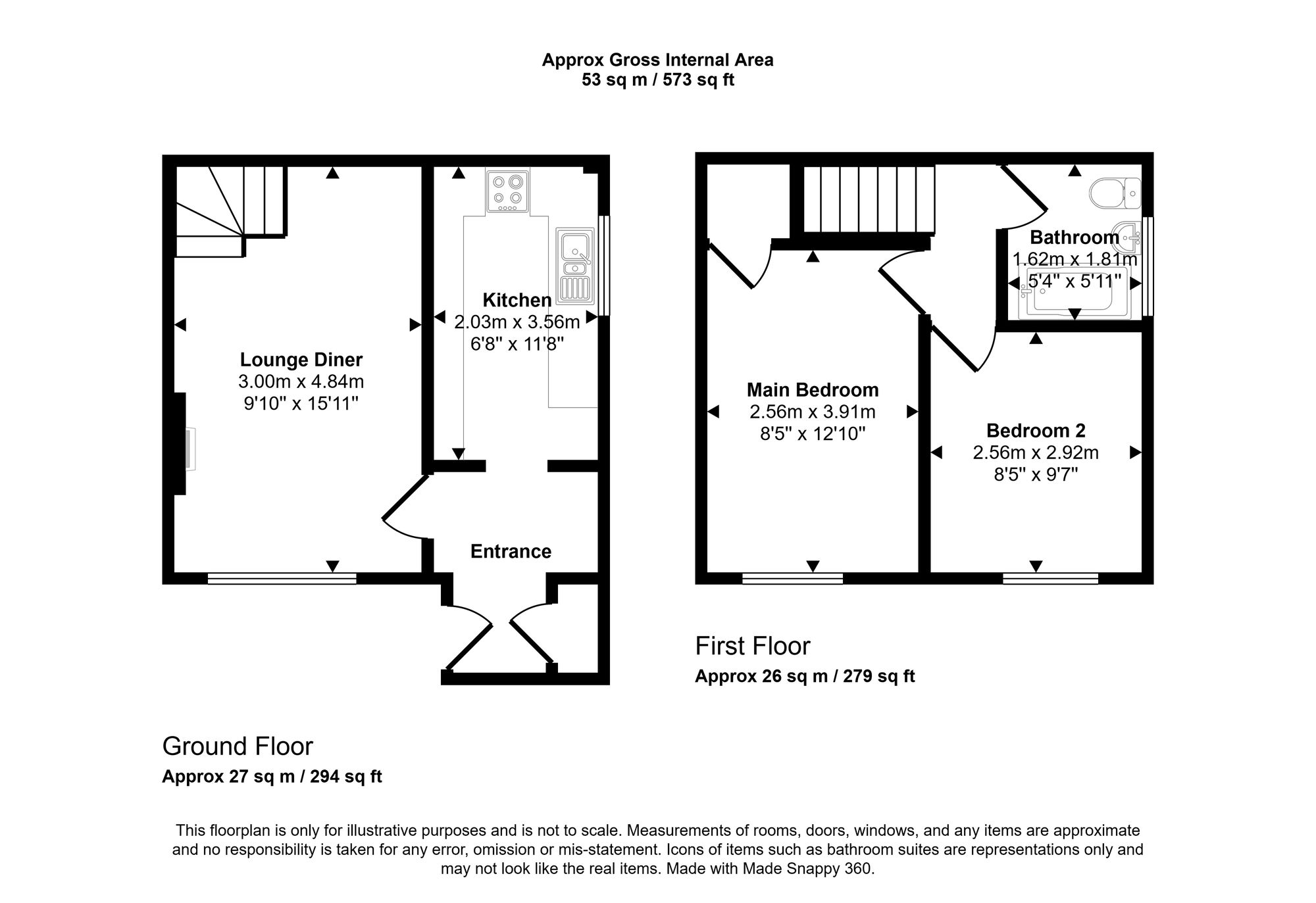 62 Anthorn Road, Wigan floorplan