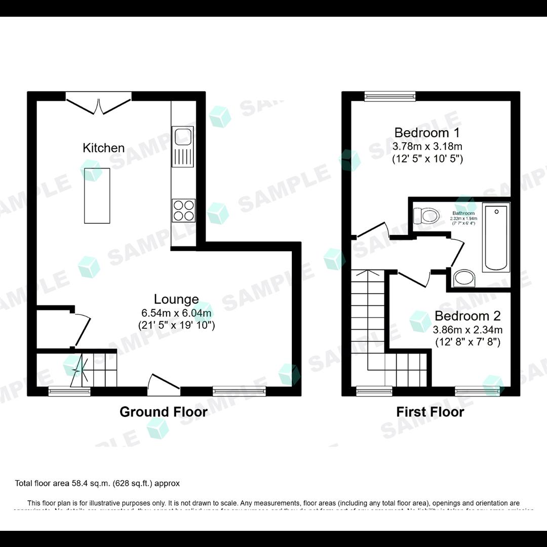 3, Delf Hill, Brighouse floorplan
