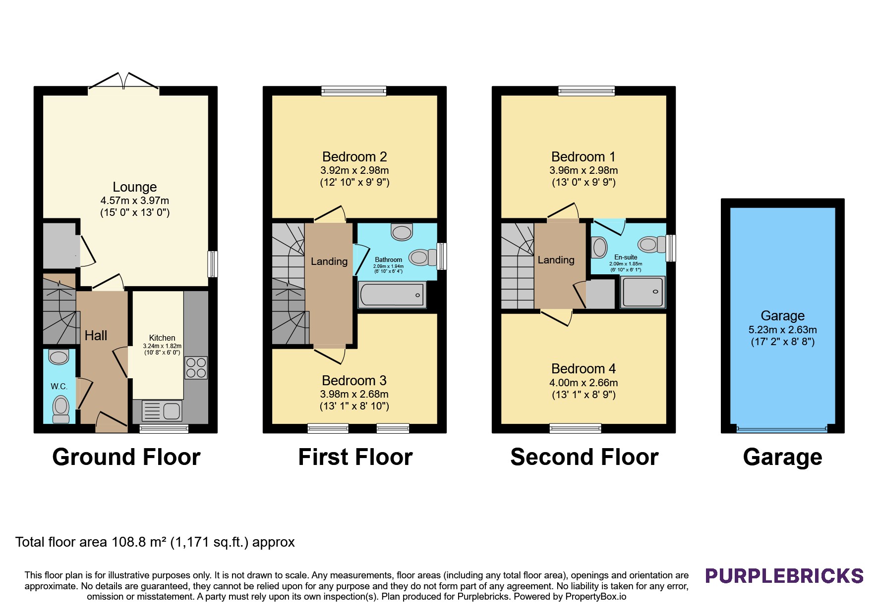 18, Blackmires Way, Sutton-in-Ashfield floorplan