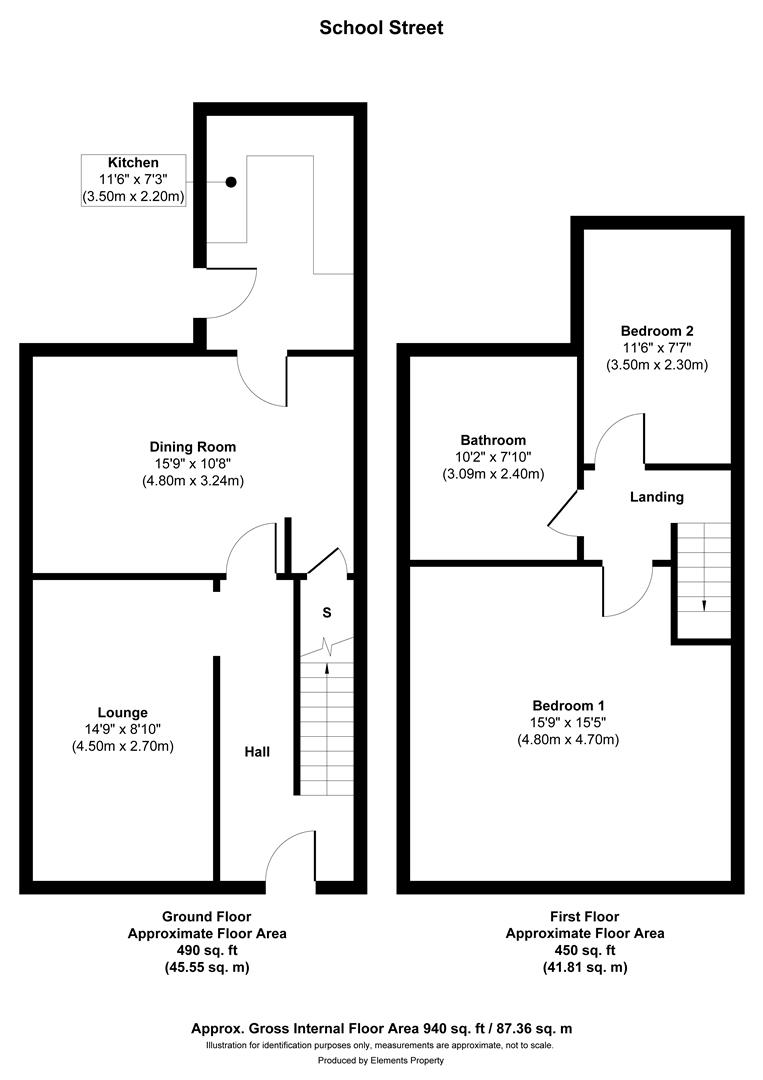 Listing floorplan