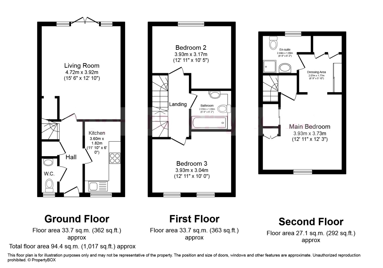 21, Manderston Chase, Leeds floorplan