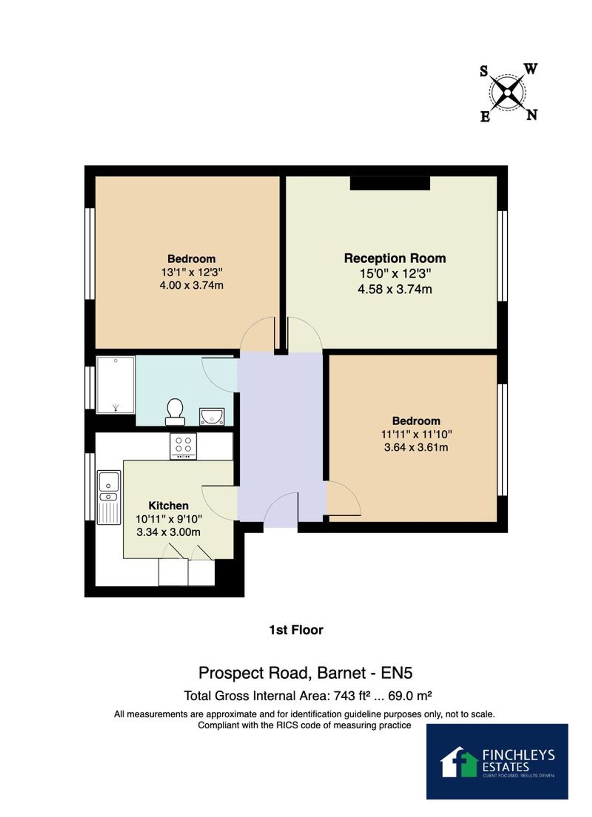 31 Prospect Road, Barnet floorplan