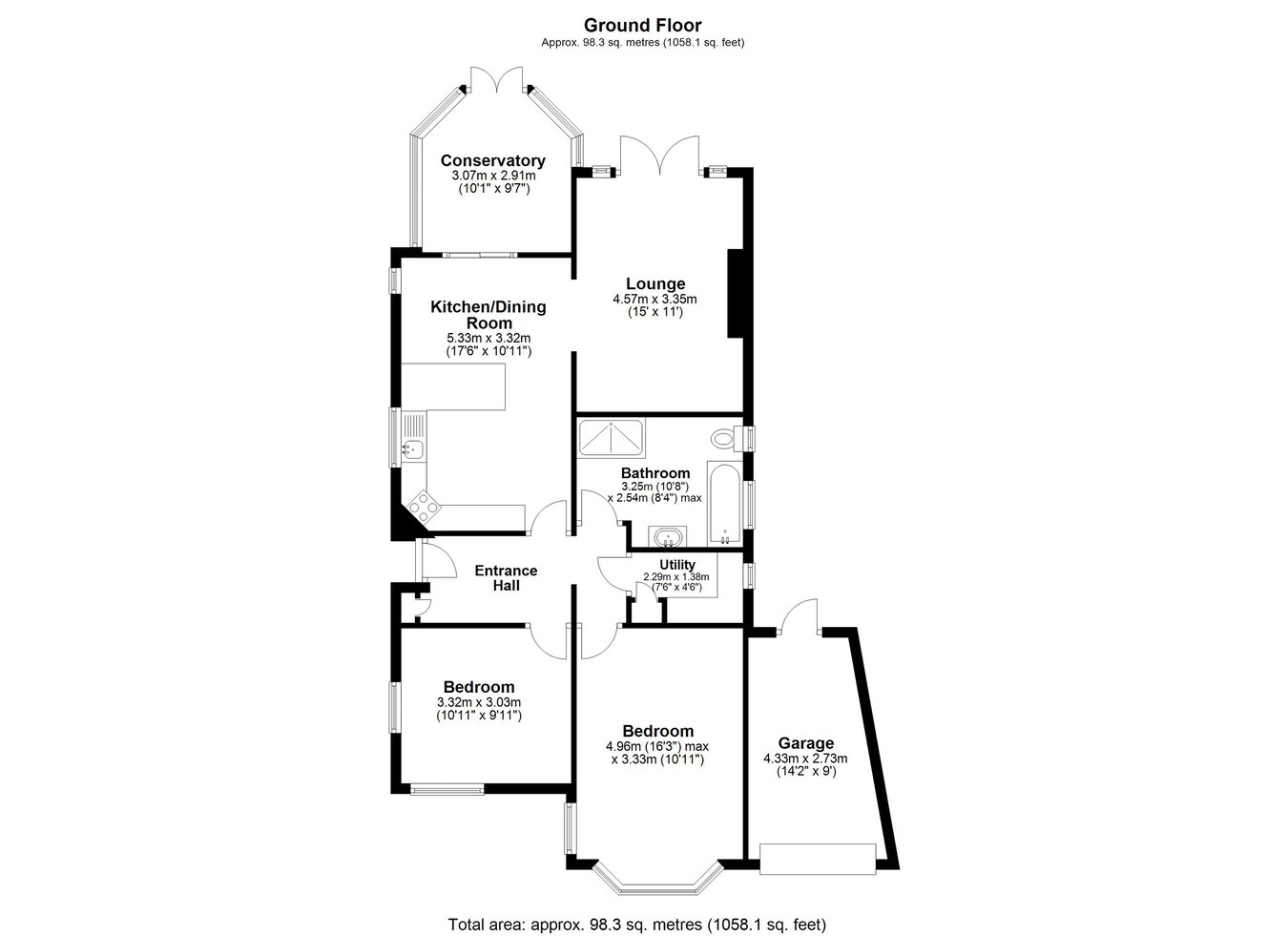 19, Stanbury Crescent, Folkestone floorplan