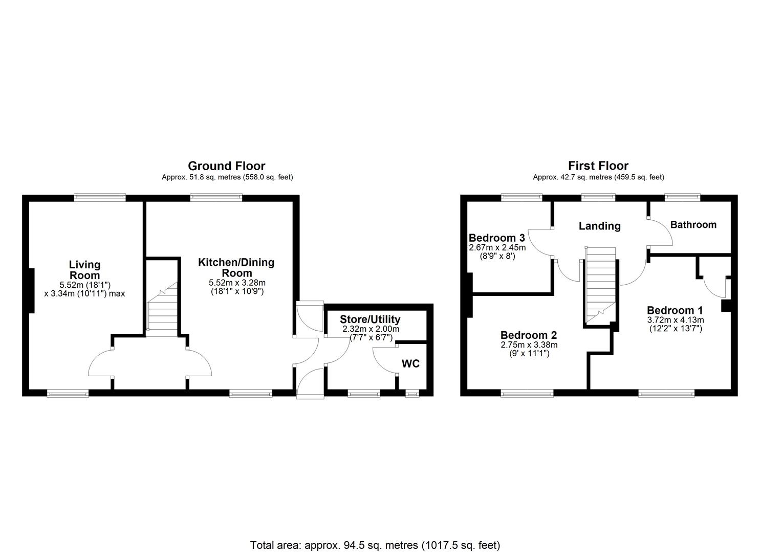 42, Churches, Bradford-On-Avon floorplan