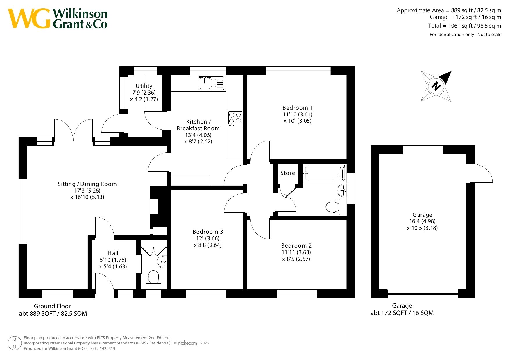 18A,, Allington Mead, Exeter floorplan