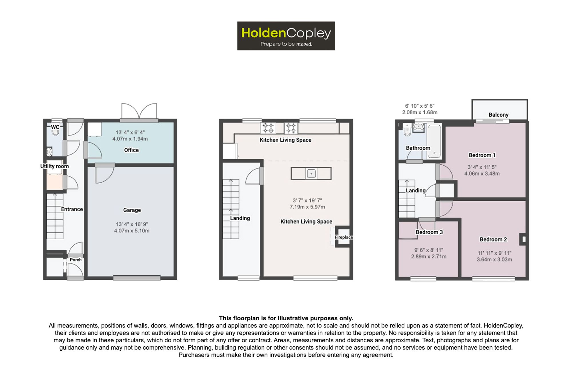 21 Aaron Close, Nottingham floorplan