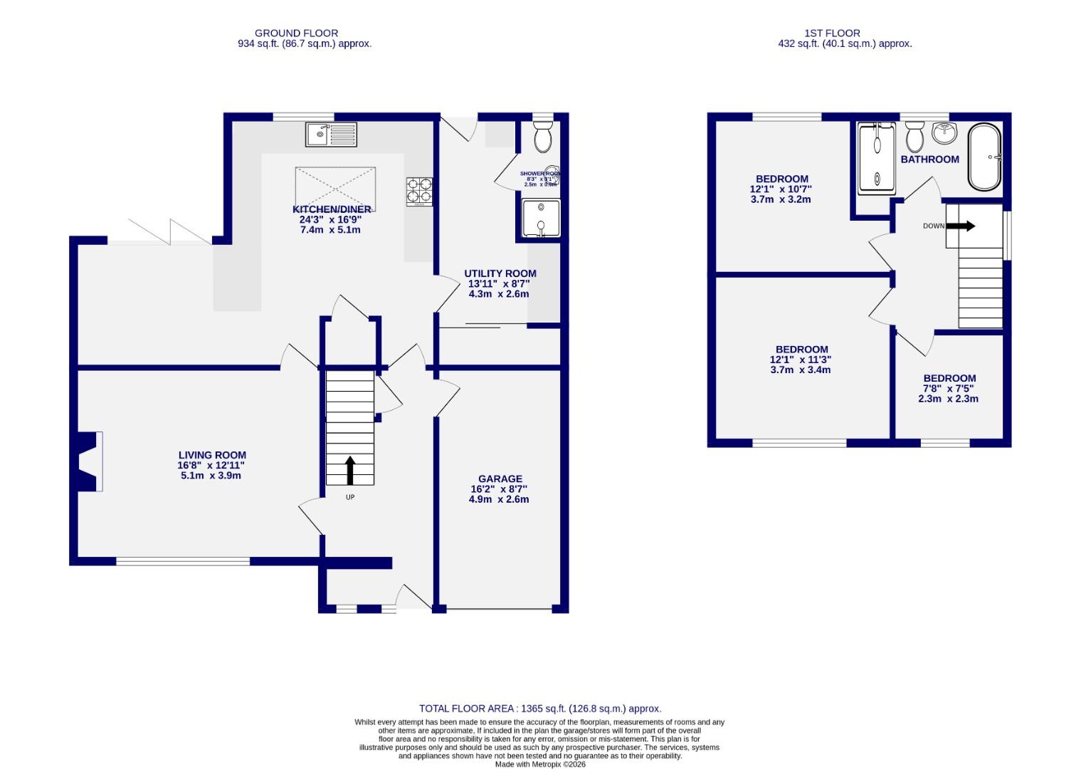 163, Bad Bargain Lane, York floorplan