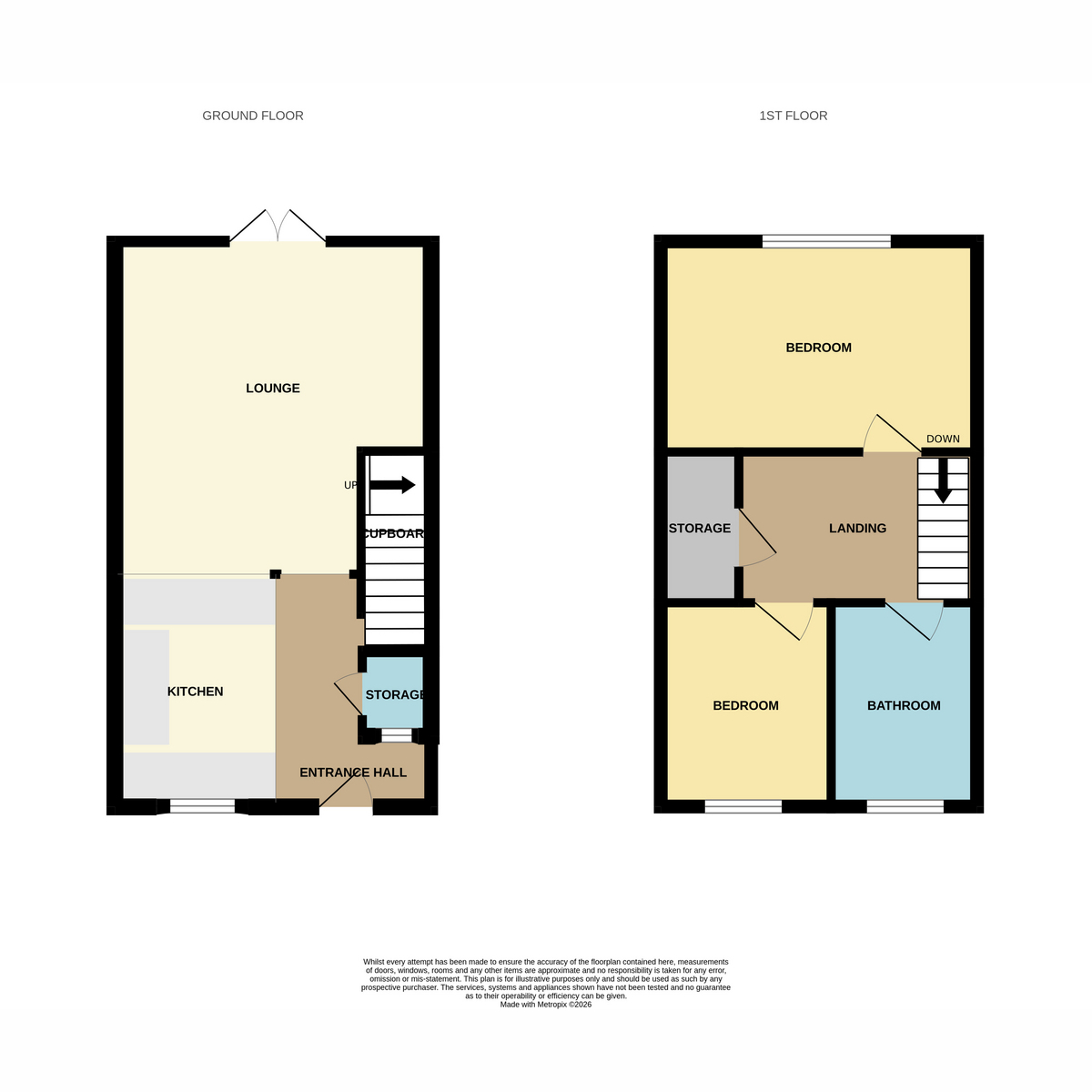 22, Trem-yr-Efail, Ystrad Mynach floorplan