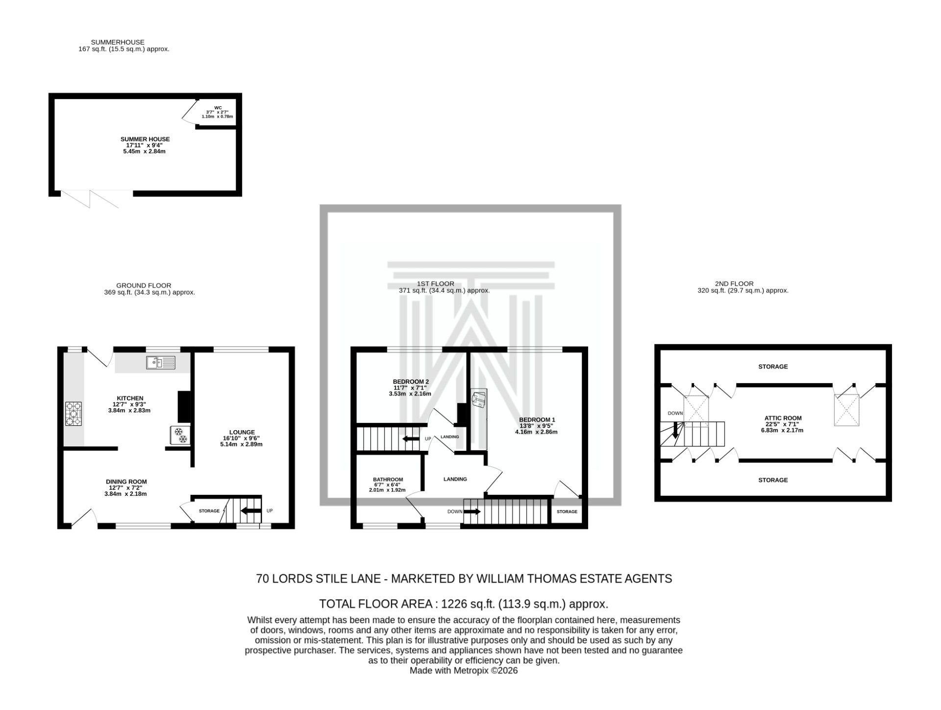 70 Lords Stile Lane, Bolton floorplan