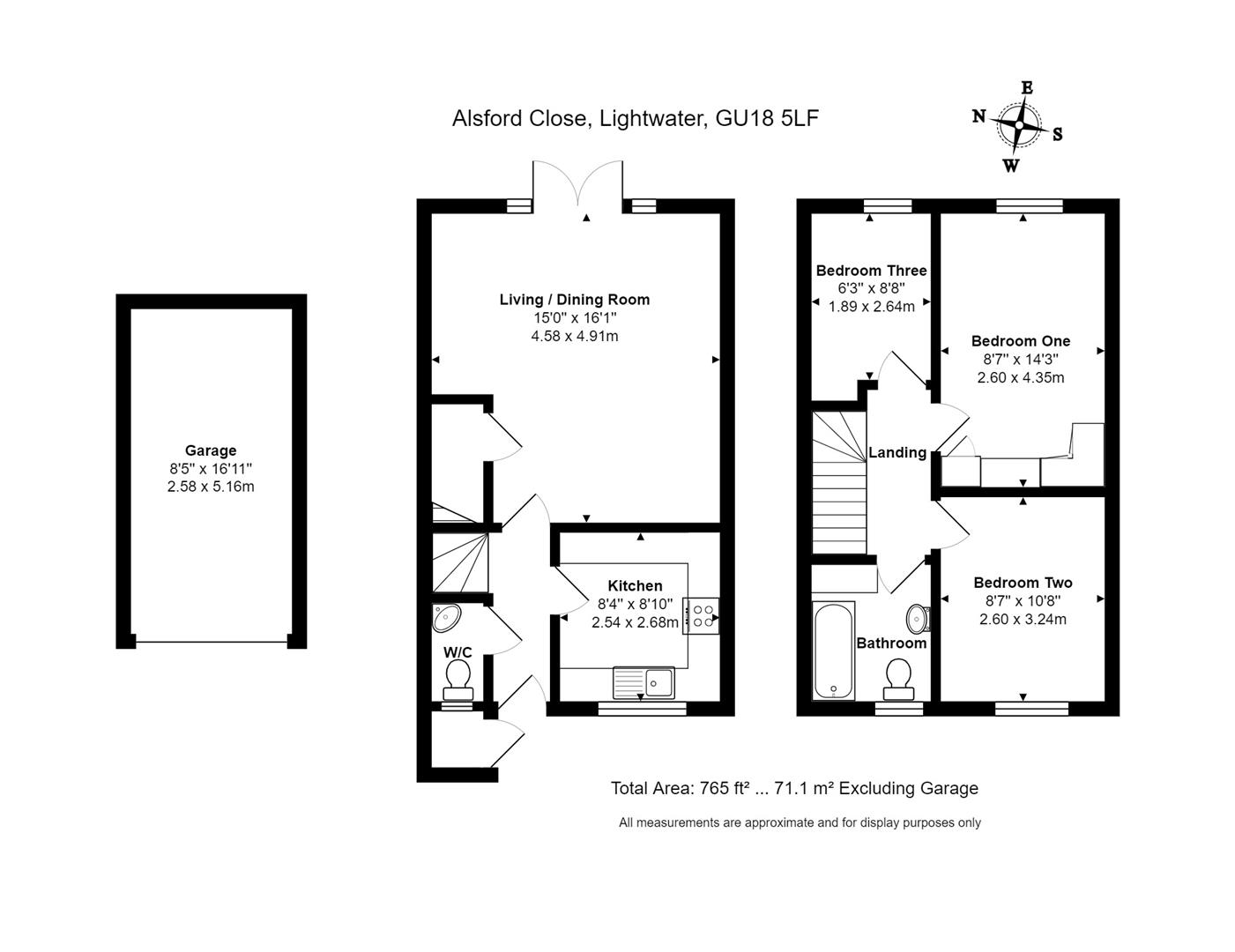 11, Alsford Close, Lightwater floorplan