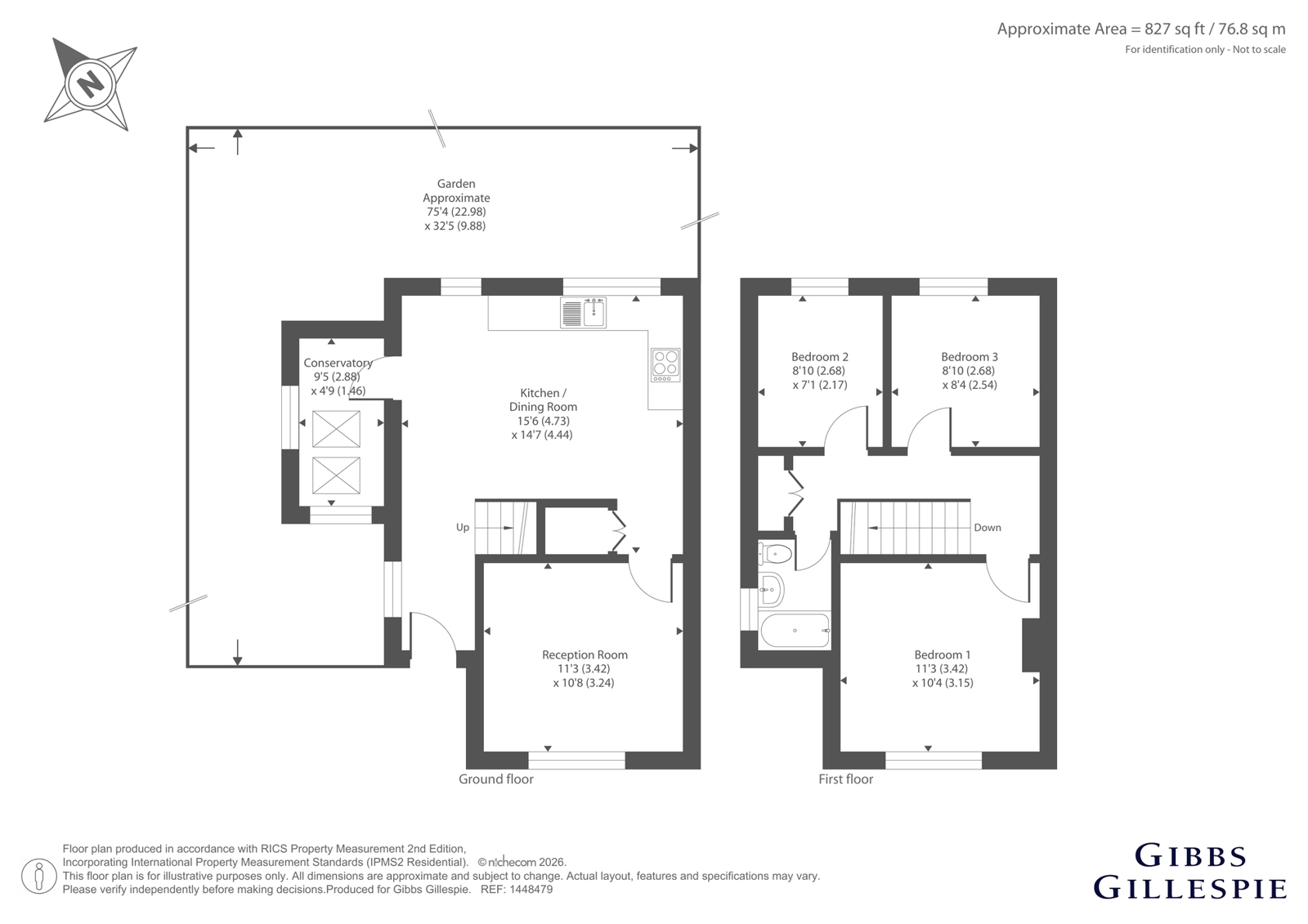 39, Maxwell Close, Rickmansworth floorplan