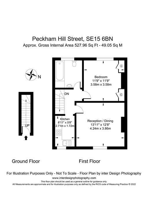 34B, Peckham Hill Street, Peckham floorplan