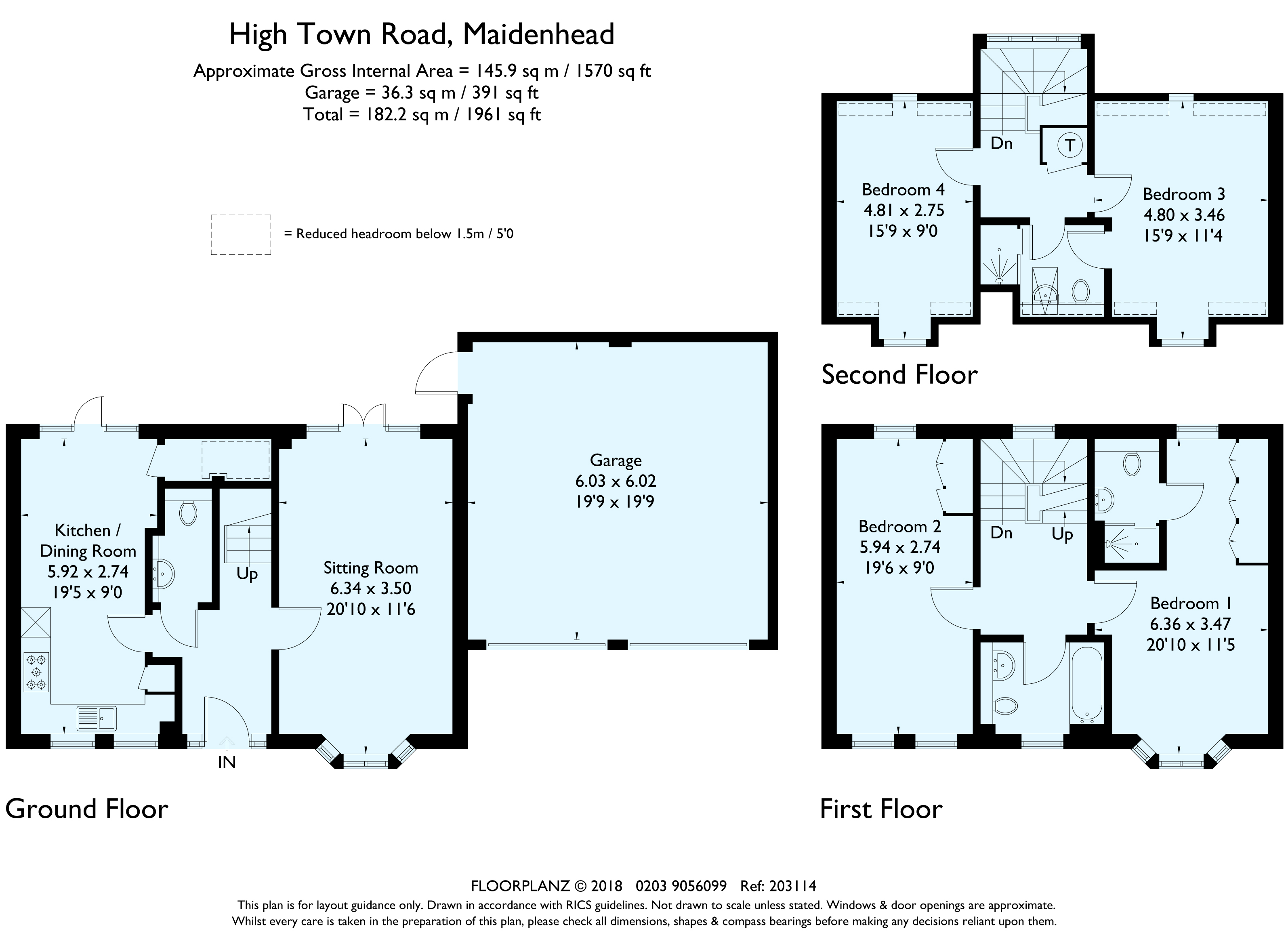 4 Bedrooms Semi-detached house to rent in High Town Road, Maidenhead SL6