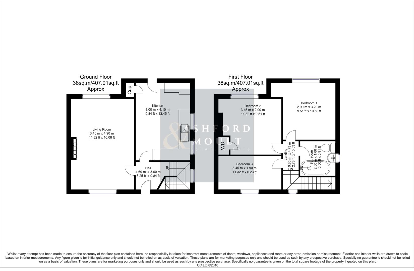 151, St. Albans Road, Nottingham floorplan