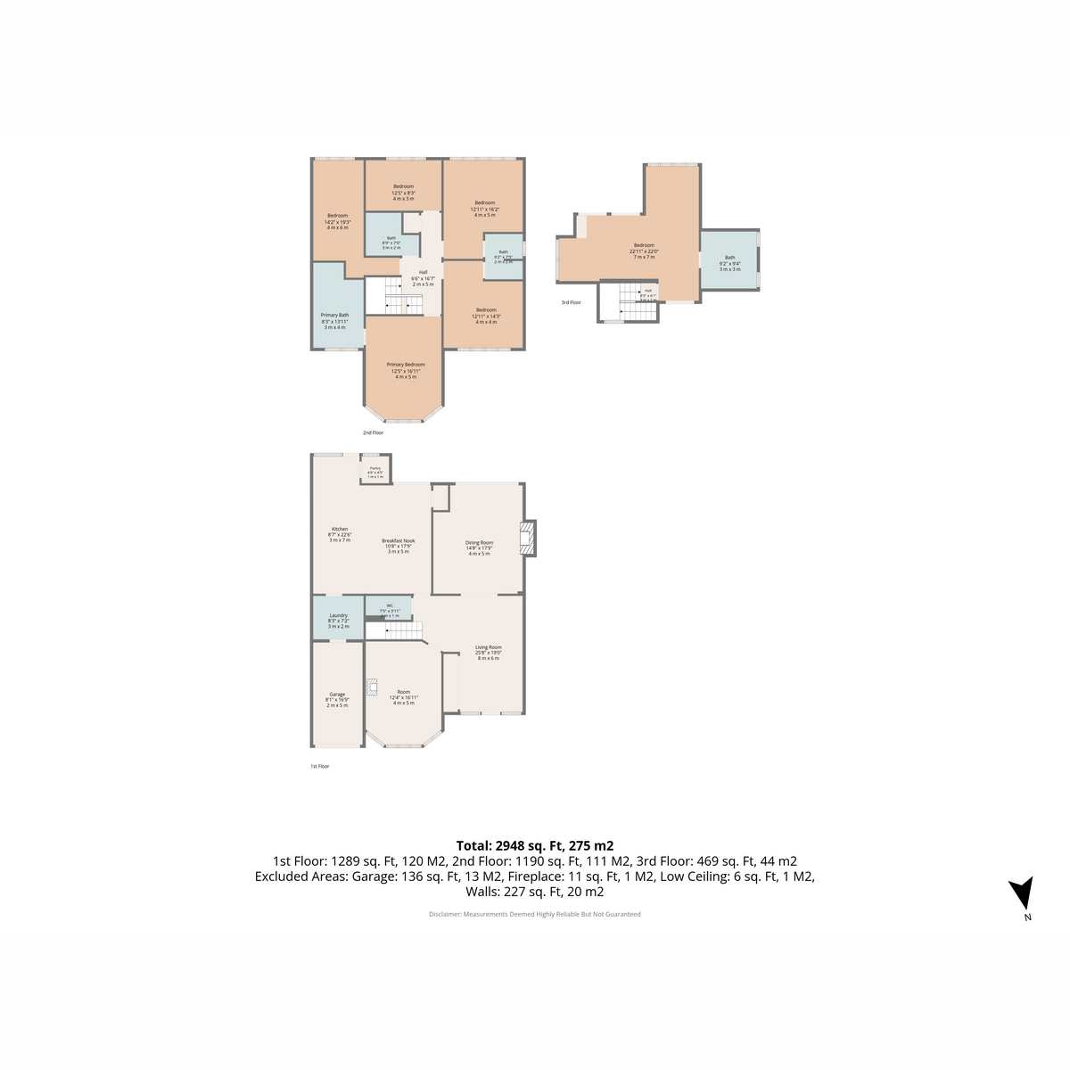 21, Manor Hall Avenue, London floorplan