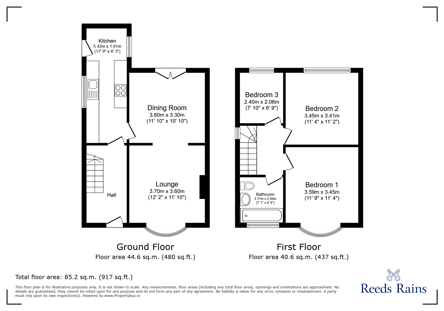 2, Newstead Rise, Durham floorplan