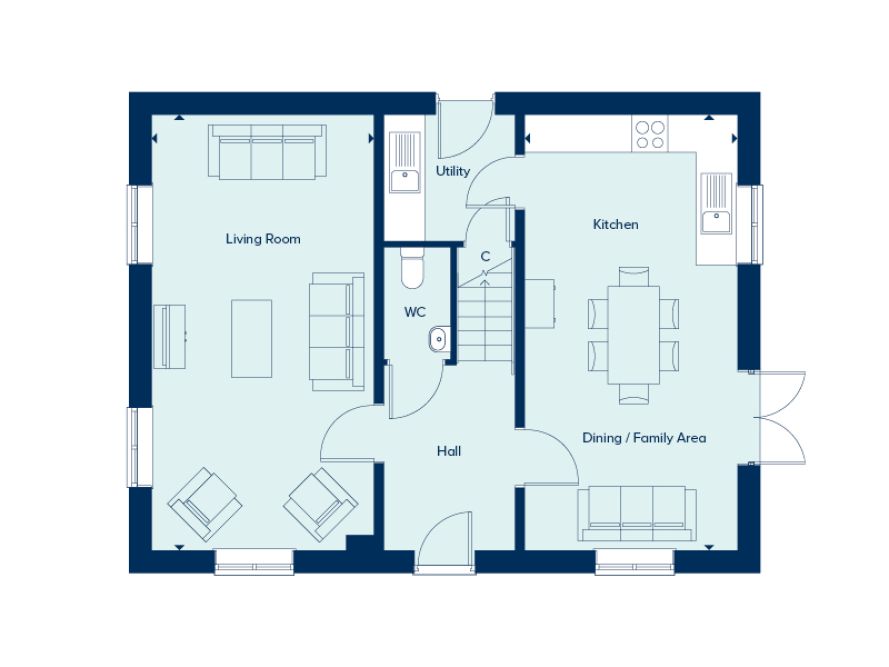 177, Henley Road, Ipswich floorplan